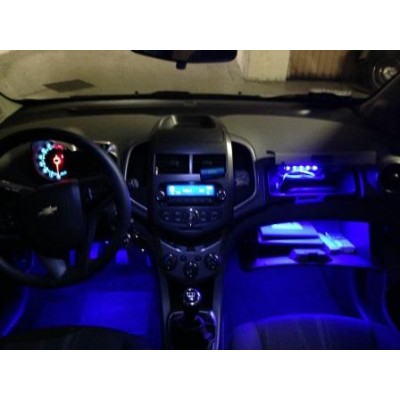 LUCI AMBIENTE PER AUTO RGB MUSICA*